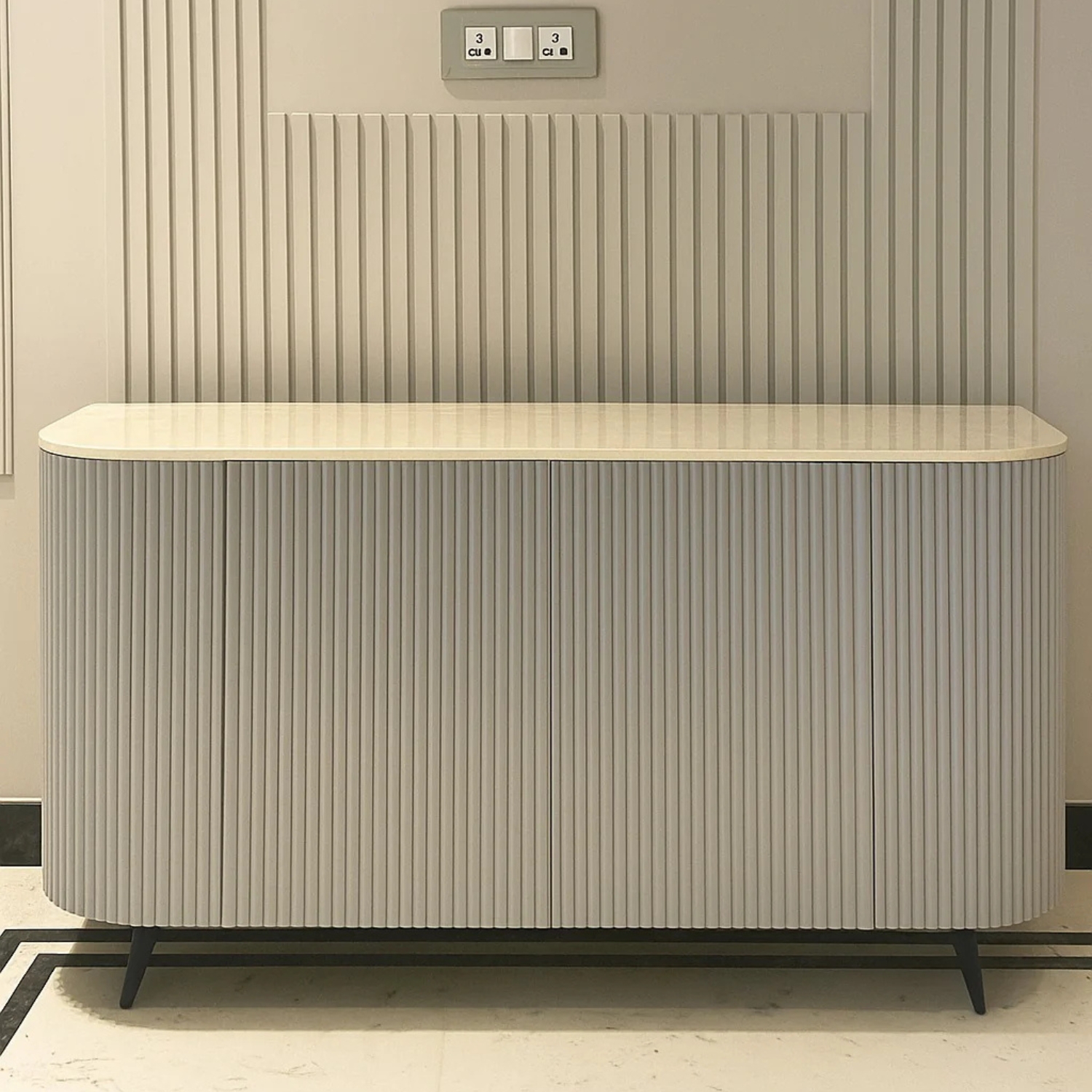 Bruno Beige Sideboard