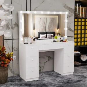 Freya Vanity Dressing Table with Mirror