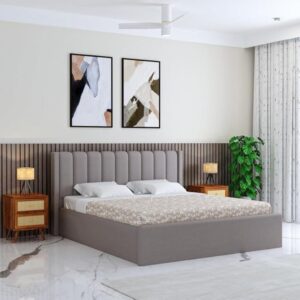 Sheesham Emperor Tufted Bed with Box Storage