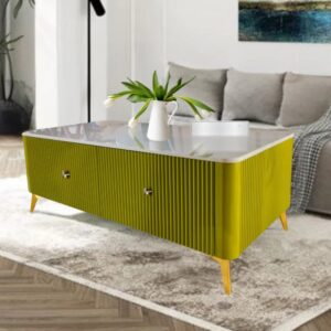 Steven Storage Marble Coffee Table
