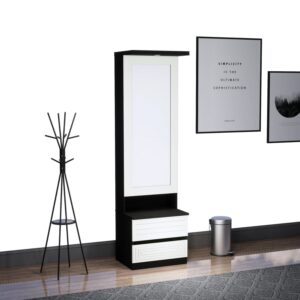 Waro Engineered Wood Dressing Table in Walnut Finish